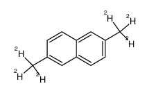 2,6-bis-trideuteriomethyl-naphthalene Structure