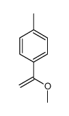 1-(1-methoxyethenyl)-4-methylbenzene Structure