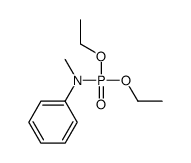 N-diethoxyphosphoryl-N-methylaniline结构式