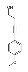 4-(4-methoxyphenyl)but-3-yn-1-ol结构式