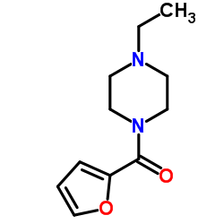 Piperazine, 1-ethyl-4-(2-furanylcarbonyl)- (9CI) Structure