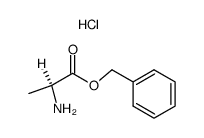 L-Alanine benzyl ester hydrochloride Structure