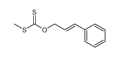 O-cinnamyl S-methyl dithiocarbonate结构式