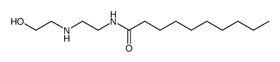 N-[2-[(2-hydroxyethyl)amino]ethyl]decan-1-amide Structure