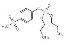 丙虫磷砜结构式