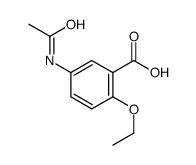 5-(Acetylamino)-2-ethoxybenzoic acid structure