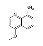 4-甲氧基-8-氨基喹啉结构式