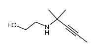 2-(1,1-dimethyl-but-2-ynylamino)-ethanol Structure