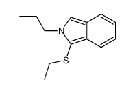 1-ethylsulfanyl-2-propylisoindole结构式