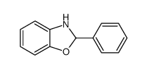 2-phenyl-2,3-dihydrobenzoxazole结构式