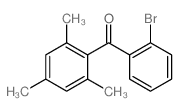 (2-溴苯基)-(2, 4, 6-三甲基苯基)甲酮结构式