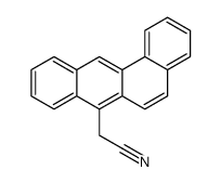 苯并[a]蒽-7-乙腈结构式