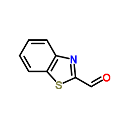 苯并噻唑-2-甲醛结构式