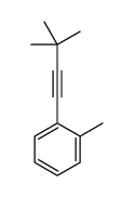 1-(3,3-dimethylbut-1-ynyl)-2-methylbenzene结构式