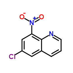 6-Chloro-8-nitroquinoline Structure