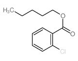 Pentyl 2-chlorobenzoate Structure