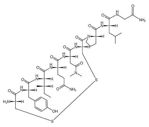 Asp5-oxytocin Structure