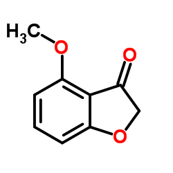 4-METHOXYBENZOFURAN-3(2H)-ONE Structure