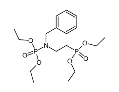 diethyl benzyl(2-(diethoxyphosphoryl)ethyl)phosphoramidate结构式