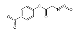 N-Carbonyl-glycin-[4-nitro-phenylester]结构式