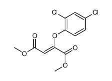 dimethyl (E)-2-(2,4-dichlorophenoxy)but-2-enedioate结构式