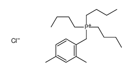 tributyl-[(2,4-dimethylphenyl)methyl]phosphanium,chloride Structure