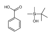 benzoic acid,tert-butyl-hydroxy-dimethylsilane结构式