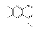 2-amino-5,6-dimethyl-nicotinic acid ethyl ester Structure