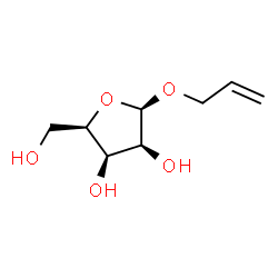 beta-D-Lyxofuranoside, 2-propenyl (9CI) Structure