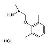 (R)-1-(2,6-二甲基苯氧基)丙-2-胺盐酸盐(结构式