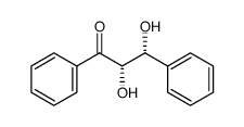 (+/-)-(2S,3R)-2,3-dihydroxy-1,3-diphenylpropan-1-one Structure