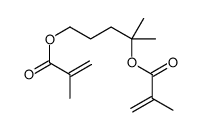 [4-methyl-4-(2-methylprop-2-enoyloxy)pentyl] 2-methylprop-2-enoate Structure