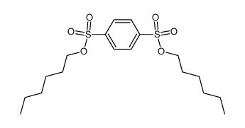 benzene-1,4-disulfonicacid-di-n-hexyl-ester Structure