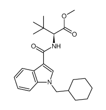 (S)-2-(1-(环己基甲基)-1H-吲哚-3-甲酰氨基)-3,3-二甲基丁酸甲酯图片