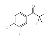 4-氯-2,2,2,3-四氟苯乙酮结构式