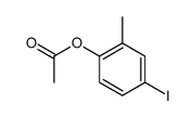 acetic acid-(4-iodo-2-methyl-phenyl ester)结构式