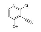 2-choro-4-hydroxy-3-pyridinecarbonitrile结构式