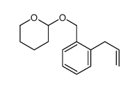 2-[(2-prop-2-enylphenyl)methoxy]oxane结构式