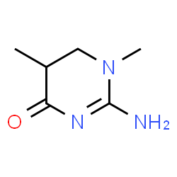 4(1H)-Pyrimidinone,2-amino-5,6-dihydro-1,5-dimethyl-(9CI)结构式