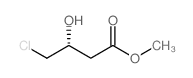 (R)-4-氯-3-羟基丁酸甲酯结构式