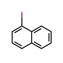 1-Iodonaphthalene Structure