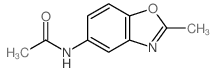 N-(2-methylbenzooxazol-5-yl)acetamide结构式