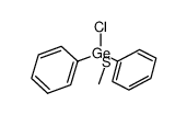chloro(methylthio)diphenylgermane结构式