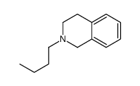 2-丁基-1,2,3,4-四氢异喹啉结构式