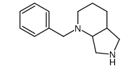1-苄基-八氢-吡咯并[3,4-b]吡啶结构式