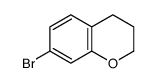 7-溴苯并二氢吡喃结构式