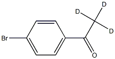 4-(乙酰基-D3)-溴苯结构式