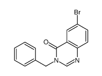 3-benzyl-6-bromoquinazolin-4-one结构式