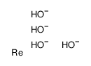 rhenium,tetrahydroxide Structure