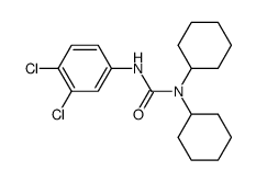 N,N-dicyclohexyl-N'-(3,4-dichloro-phenyl)-urea Structure